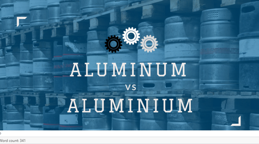Aluminum vs. Aluminium