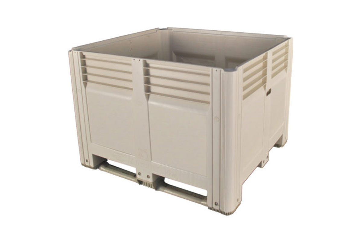 45 X 48 X 34 Solid Wall Plastic Container 1