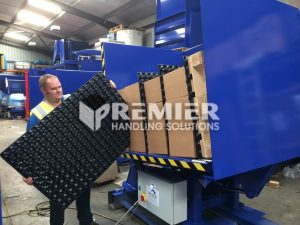 Cold Storage Freezer Spacer Removal System 1