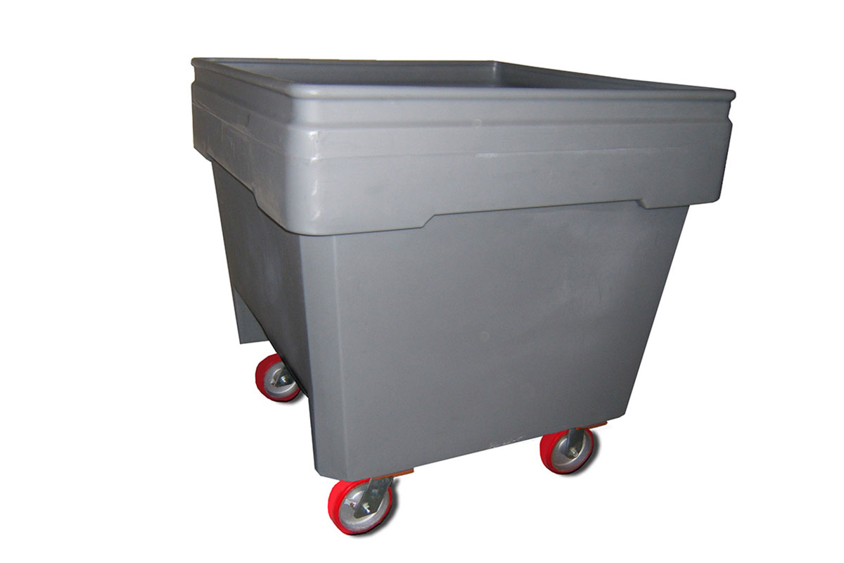 Solid Wall Mobile Combo Bin (Caster Kit) 1