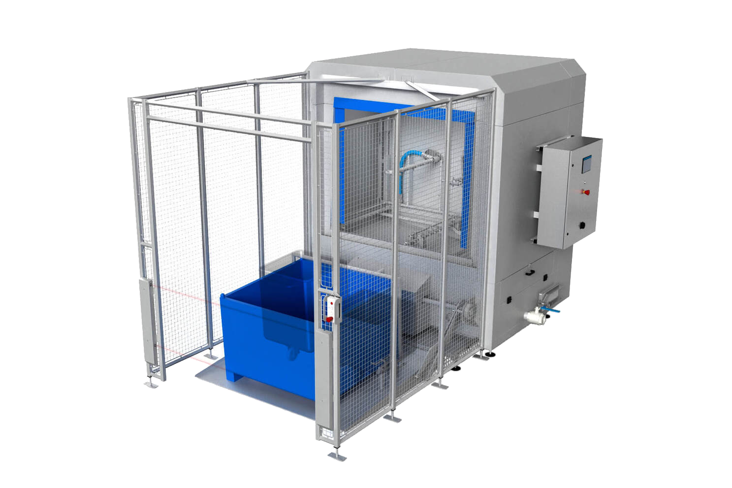Container Washer Popup